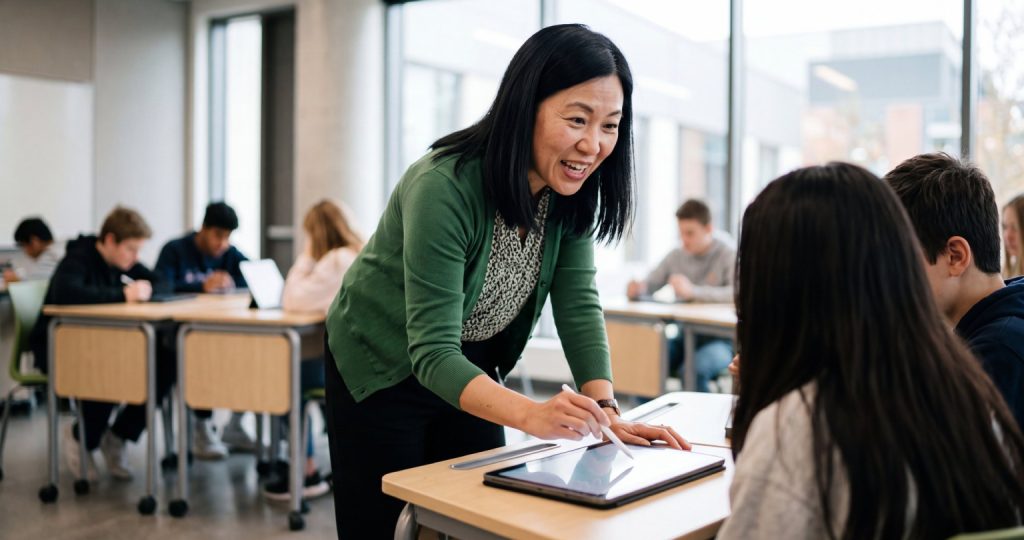 Pengajar membantu learner dalam mengembangkan kemampuan speaking bahasa Inggris